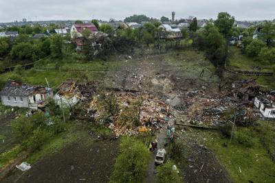 AP PHOTOS: Russia hits Ukraine with the largest drone-and-missile attack of the 3-year war