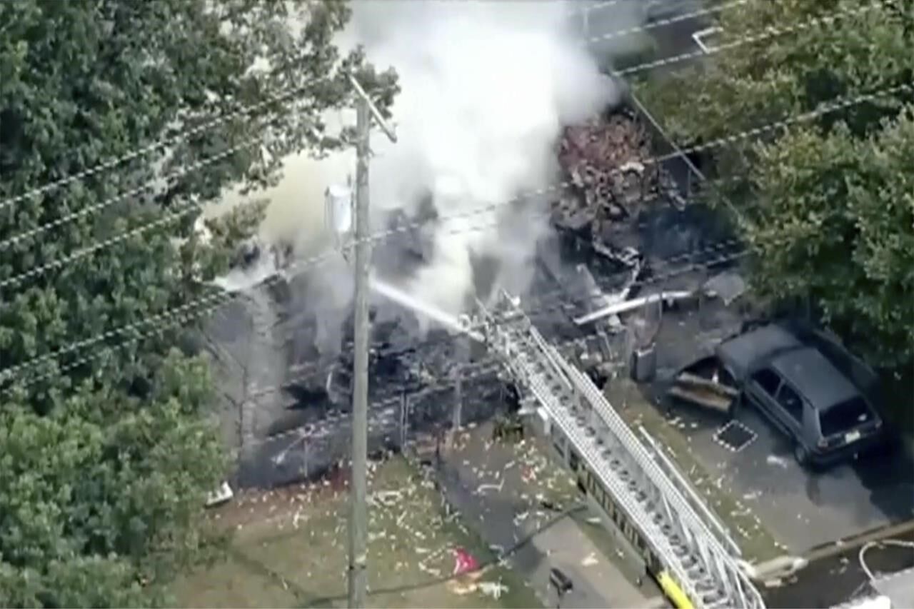 New Jersey house explosion leaves three dead one missing two