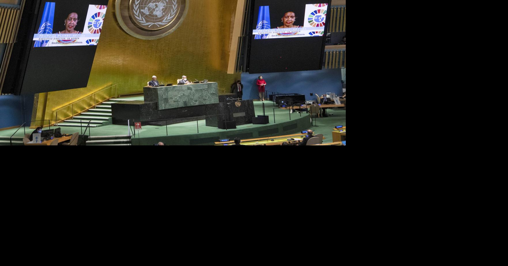 After 20 years, no equality for women in peace talks, UN head says