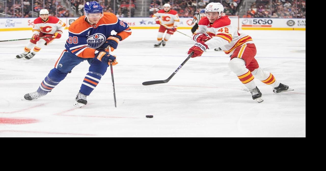 Coronato sparks Flames in 6-3 road win over Oilers