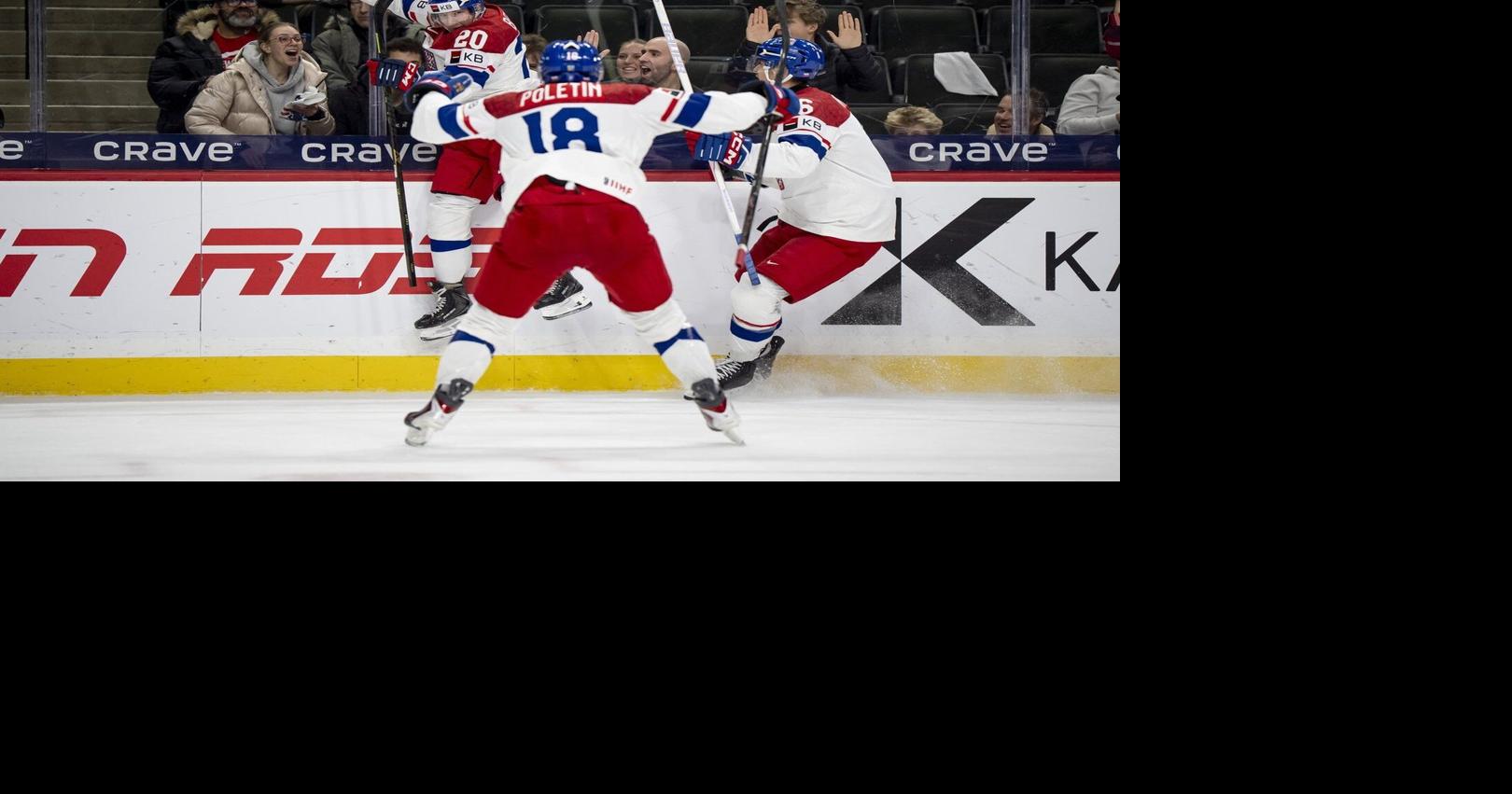‘It sucks’: Canada falls to Czechia in medal round for third straight world juniors