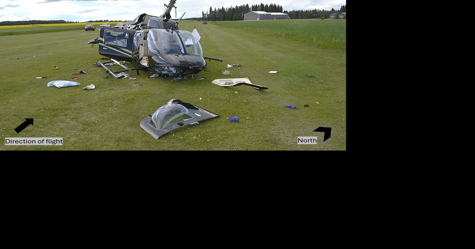 Helicopter crash report advises against carrying passengers during risky training