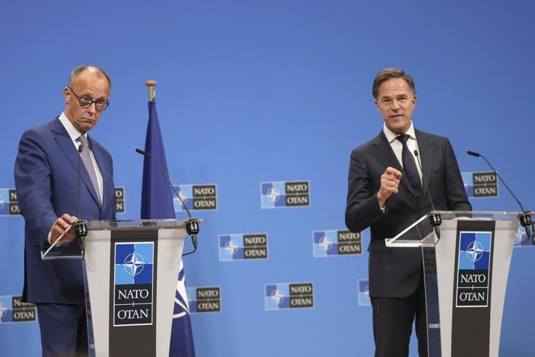 Dutch leader says NATO's chief insists allies should spend at least 3.5% of GDP on defense budgets