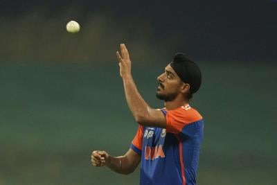 Arshdeep gets 100th T20 wicket as India beats Asia Cup newcomer Oman