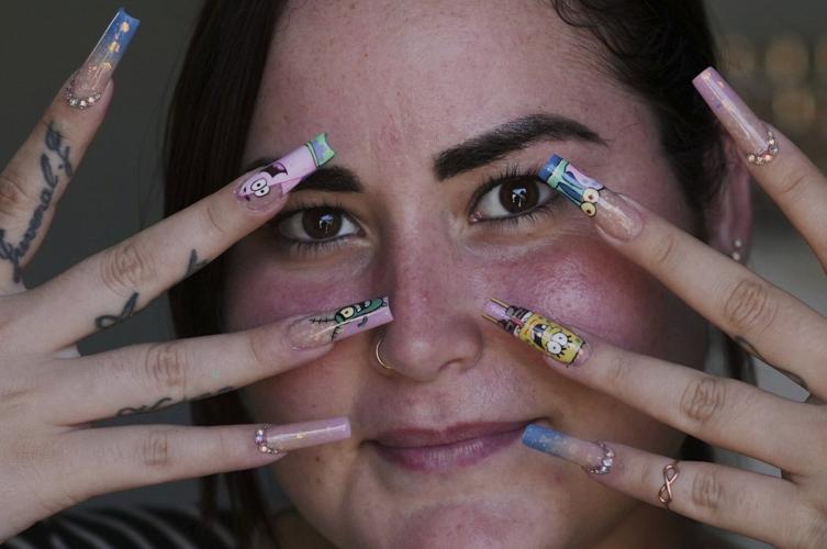 Photos of Cuban women embracing nail art as escape from economic crisis
