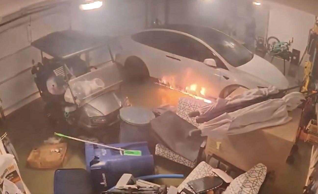 EV fires are worse but far less frequent than gas car fires