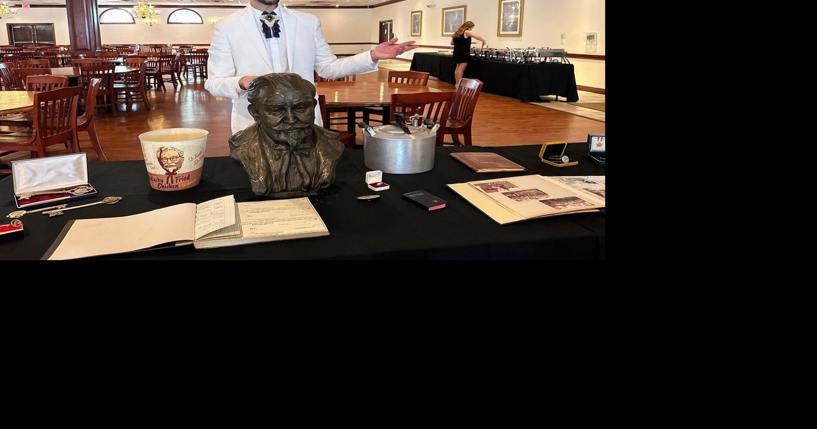 KFC founder Colonel Sanders' signature bow tie and personal planner sell at auction