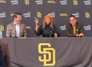 New Padres owners José E. Feliciano and Kwanza Jones vow to pursue San Diego's first championship