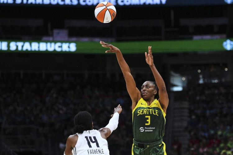 Nneka Ogwumike moves into 6th place on WNBA's all-time scoring list as Storm beat Valkyries 67-58