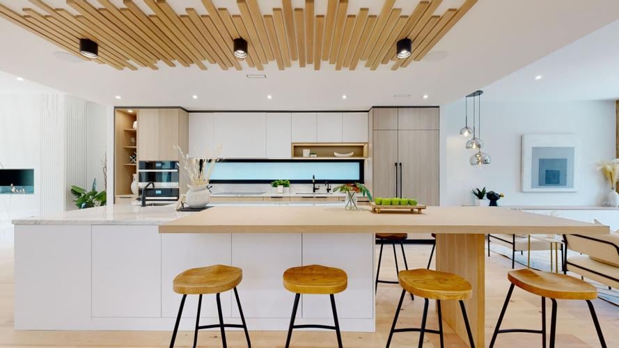 Image showcasing Luxury Scandinavian-style North York home listed under $3.7M