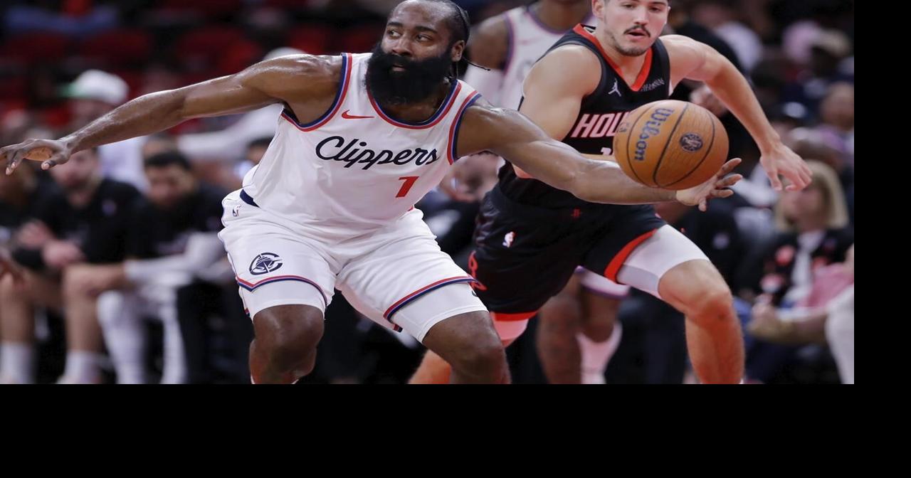 Harden moves into a tie with Allen for 2nd on career made 3-pointers list behind Curry