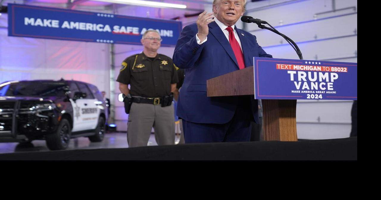 Trump campaigns to 'make America safe again' as Democratic convention zeroes in on his felony record