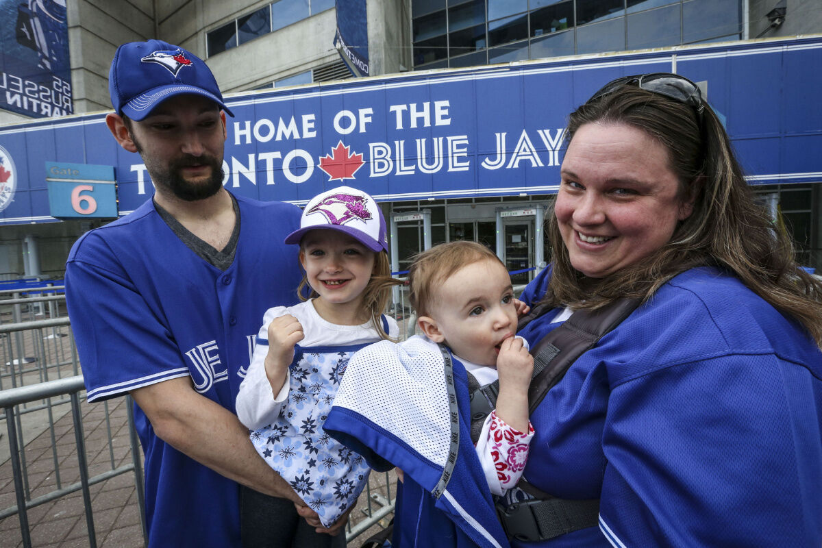 Jays home opener curveball messes with family tradition