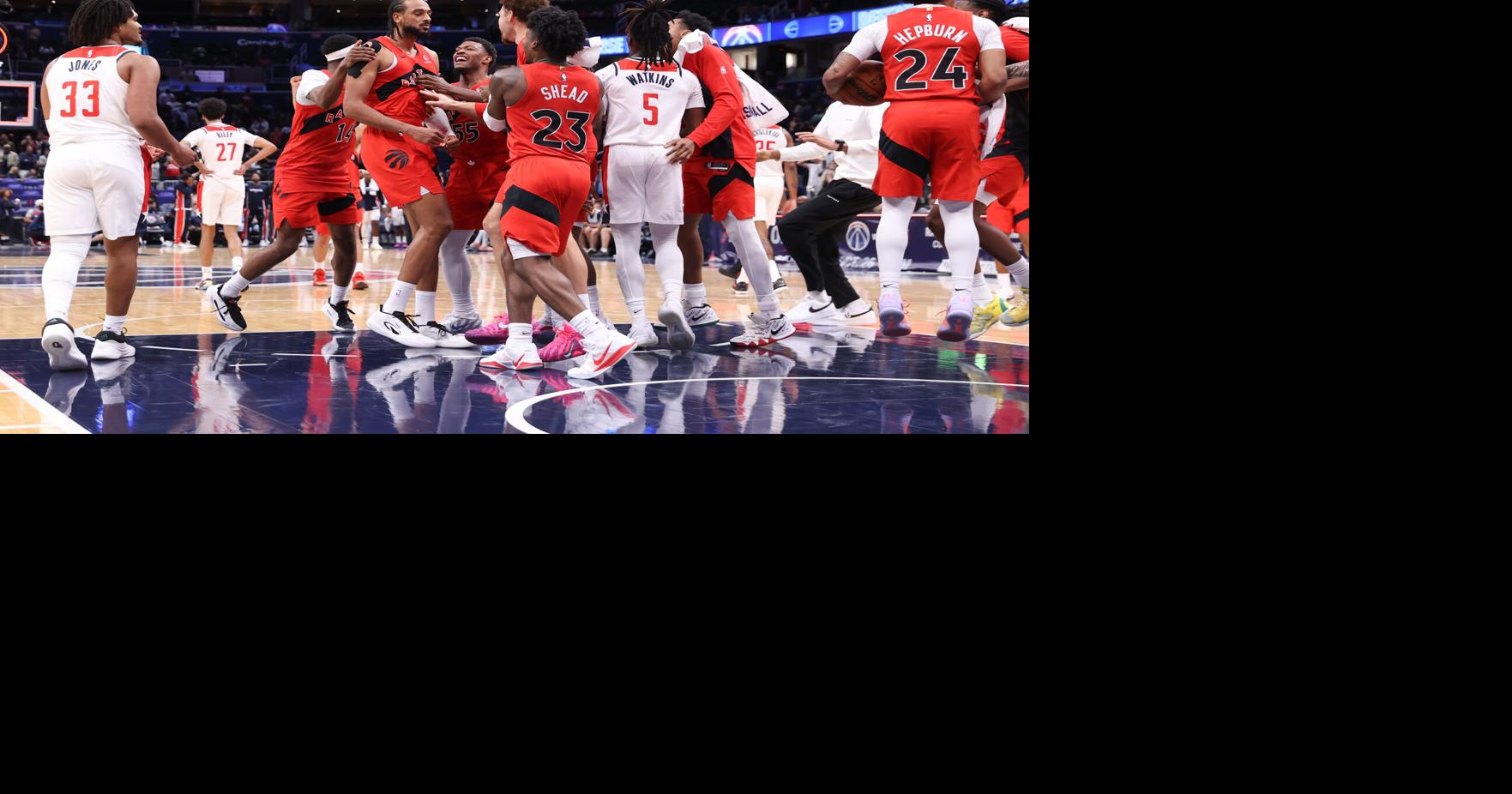 Raptors-Wizards: Olivier Sarr beats buzzer for Toronto win