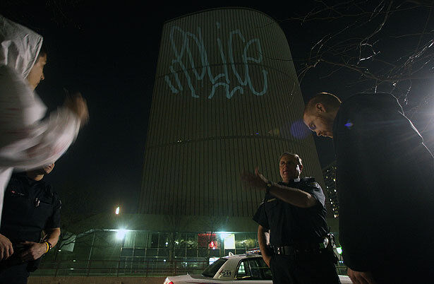 Art of graffiti, minus the paint