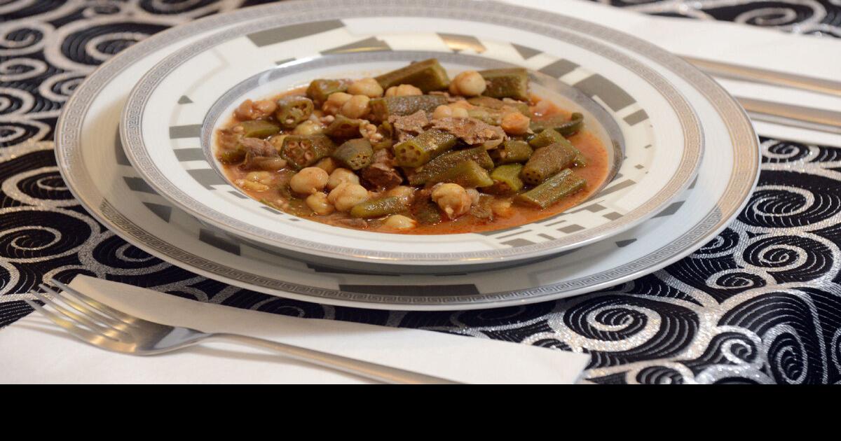 Turkish Okrachickpea stew Recipe