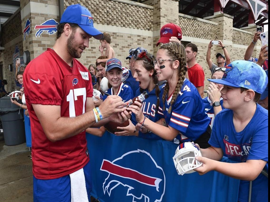 Josh Allen isn't the only one in costume: Bills fans tailgate in