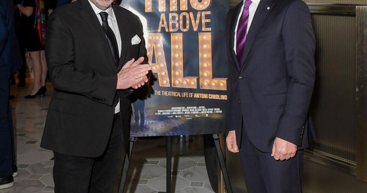 Barry Avrich celebrates his new documentary at Toronto's Ritz-Carlton