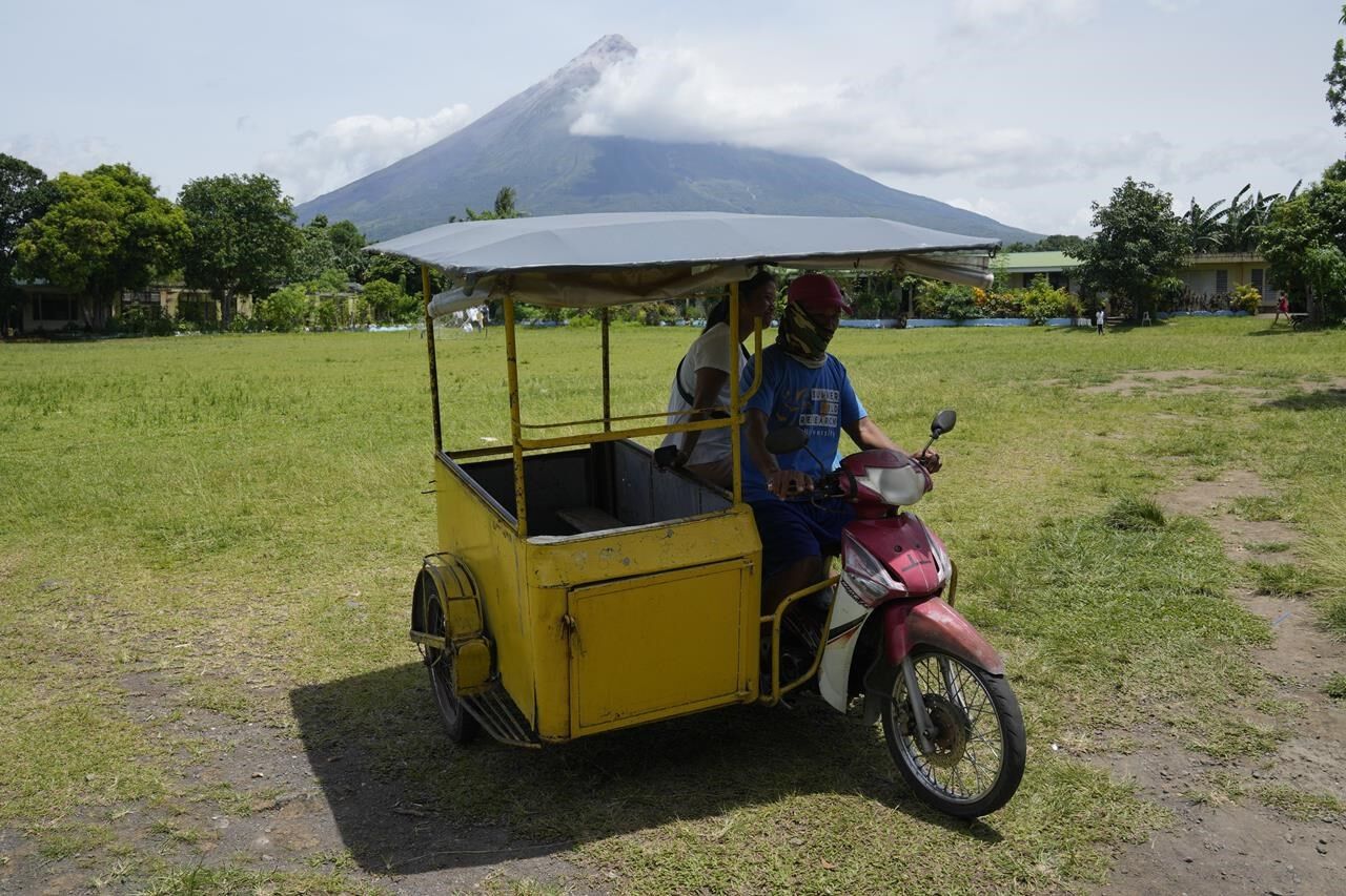 Philippine Villagers Flee Ashfall, Sight Of Red-hot Lava From Erupting ...