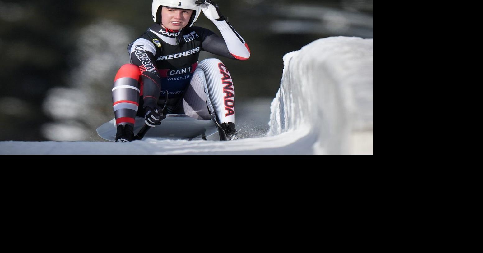 Canada names Olympic roster for luge, with five first-time Olympians
