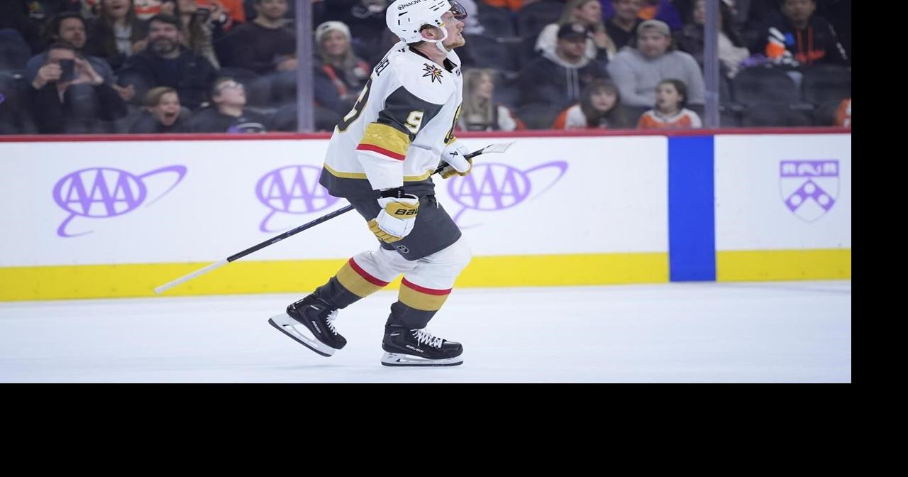 Eichel scores shootout winner as Golden Knights top Flyers 5-4