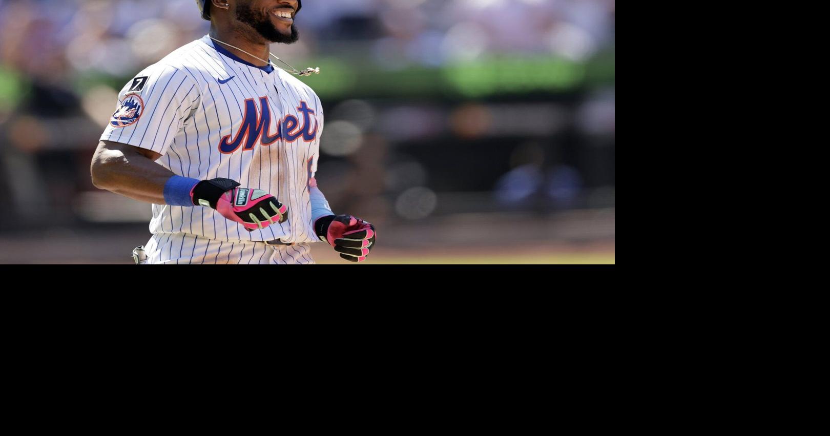 Mets place Starling Marte on injured list with bruised right knee ...