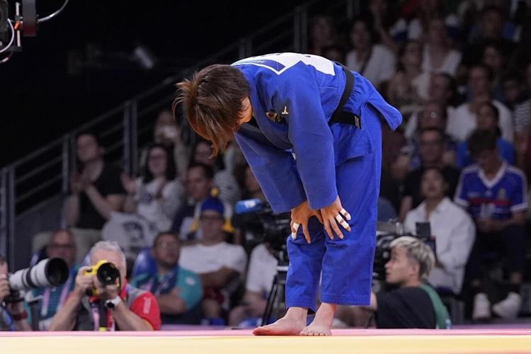 No doubledouble judo gold for Abe siblings at Paris Olympics. Hifumi