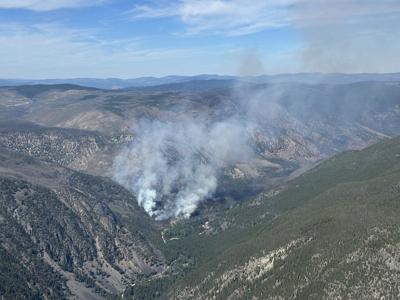 Wildfire burning near Keremeos, B.C., prompted an evacuation order