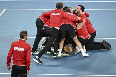 Spain rallies to reach the Davis Cup Final 8; United States eliminated