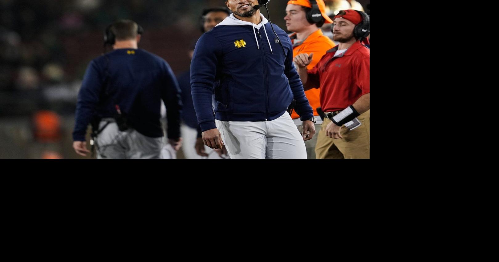 Notre Dame falls in CFP rankings again, gets left out of playoff while Alabama, Miami get in