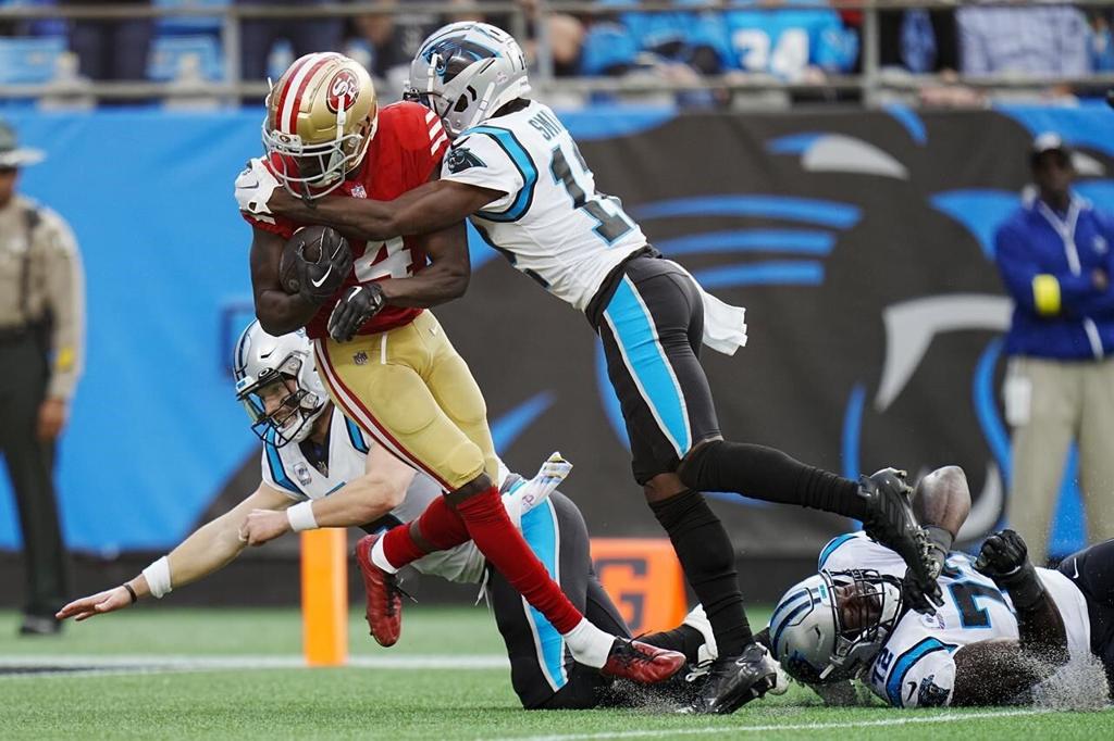 Dominant defense plus solid Jimmy G performance powers 49ers past Panthers  - CBS San Francisco