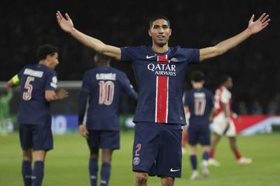 PSG defender Achraf Hakimi named top African player in France league