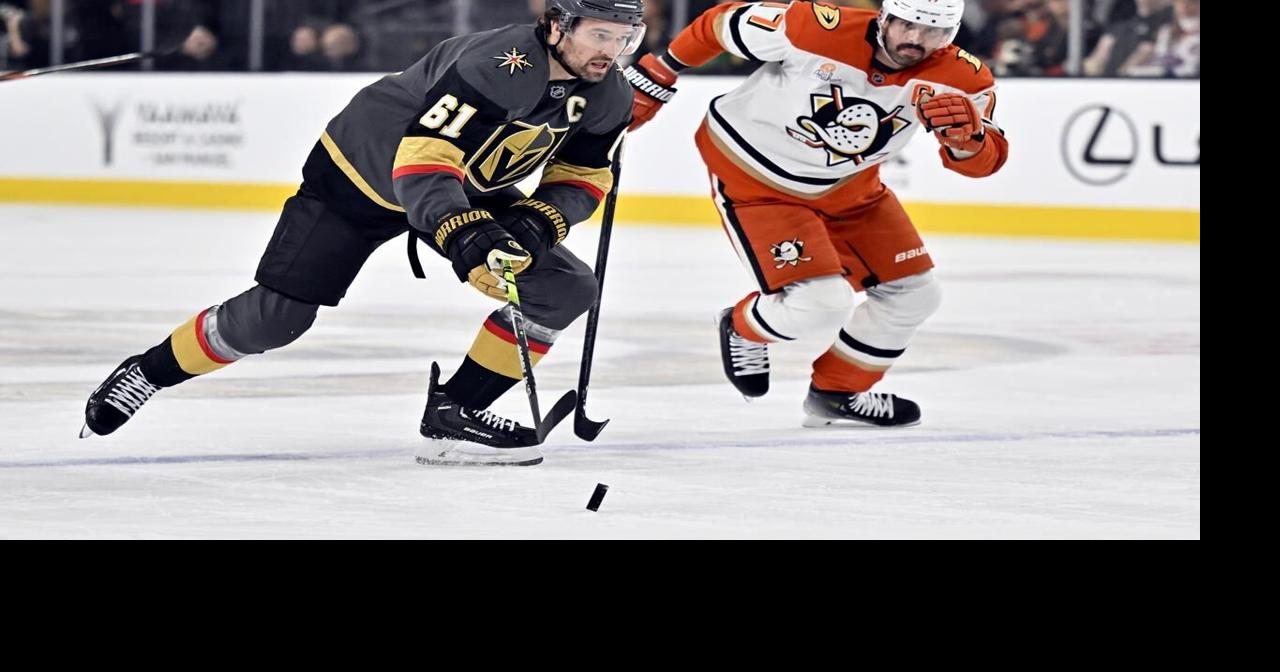 Hertl scores decisive goal as Golden Knights beat Ducks 3-1