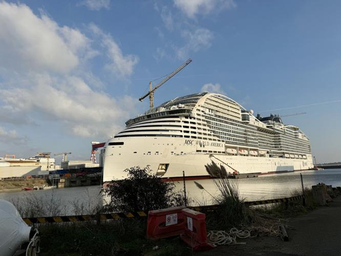 Giant European cruise ship to head to the Caribbean
