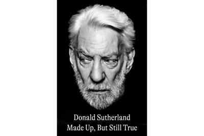 Donald Sutherland writes of a long life in film in his upcoming memoir, "Made Up, But Still True"