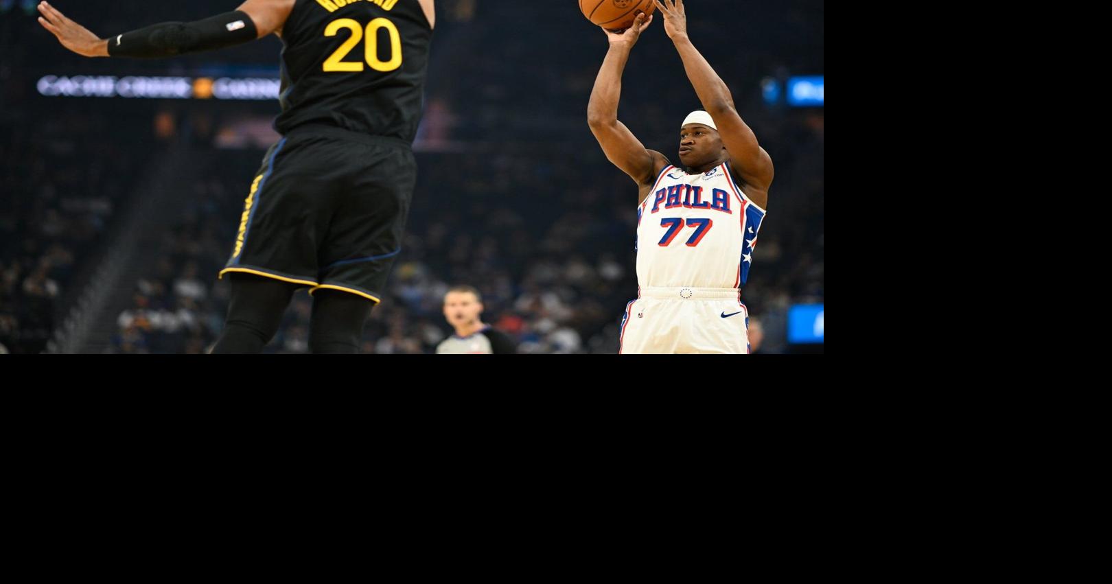 VJ Edgecombe scores 25 in 76ers’ 4th straight win, 113-94 over Warriors with Curry sidelined