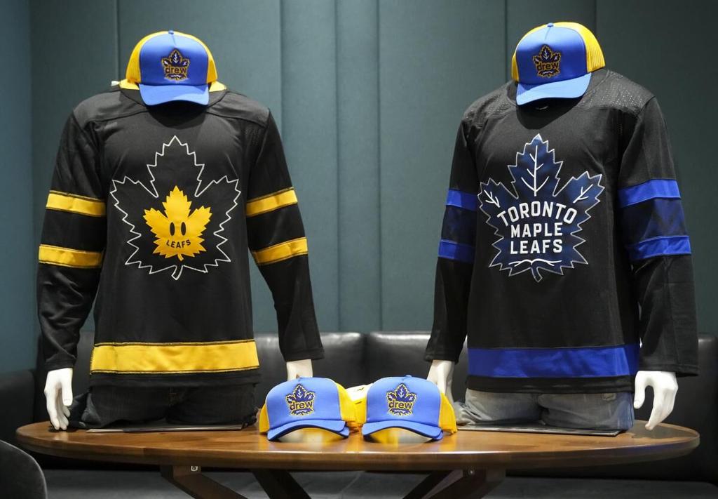 Justin Bieber designed a new Toronto Maple Leafs jersey that will be loved  by fans of the Boston Bruins