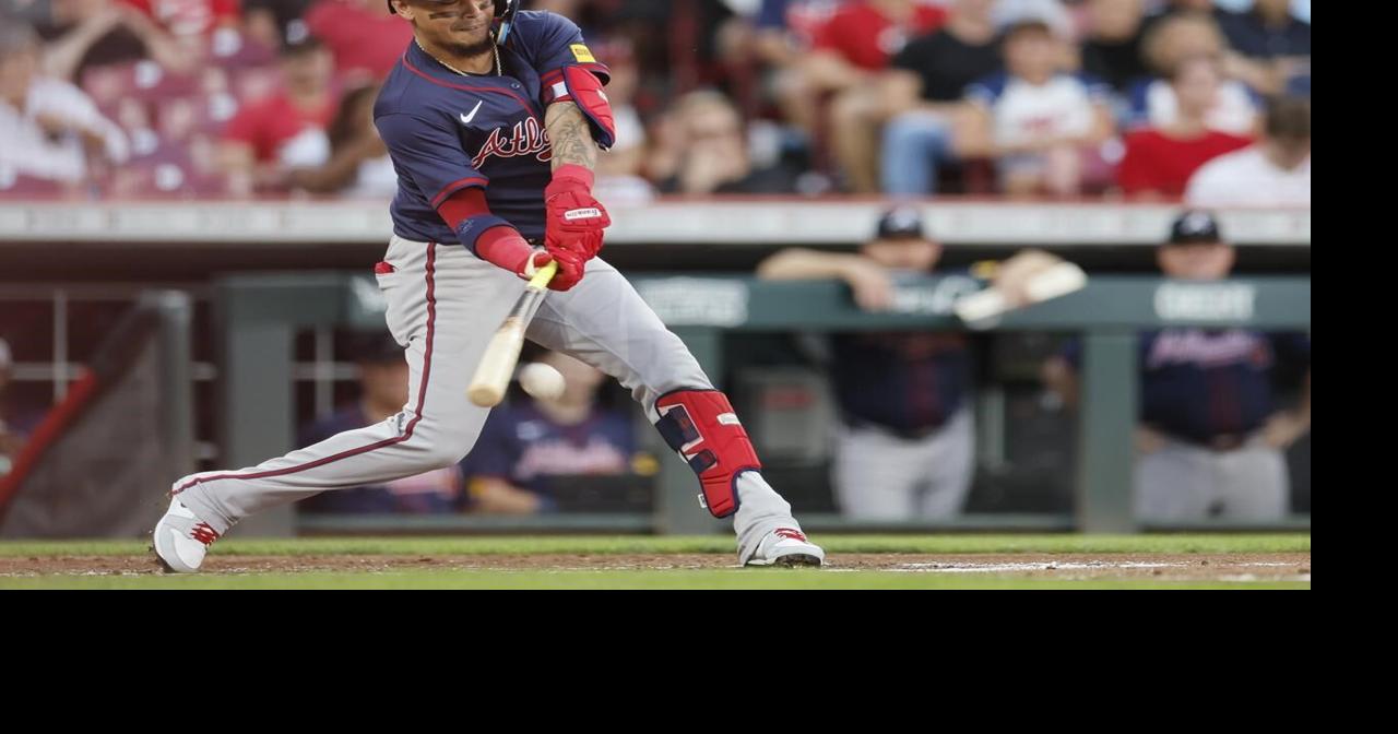 Ozuna homers, Urshela drives in 3 as Braves beat Reds 7-1