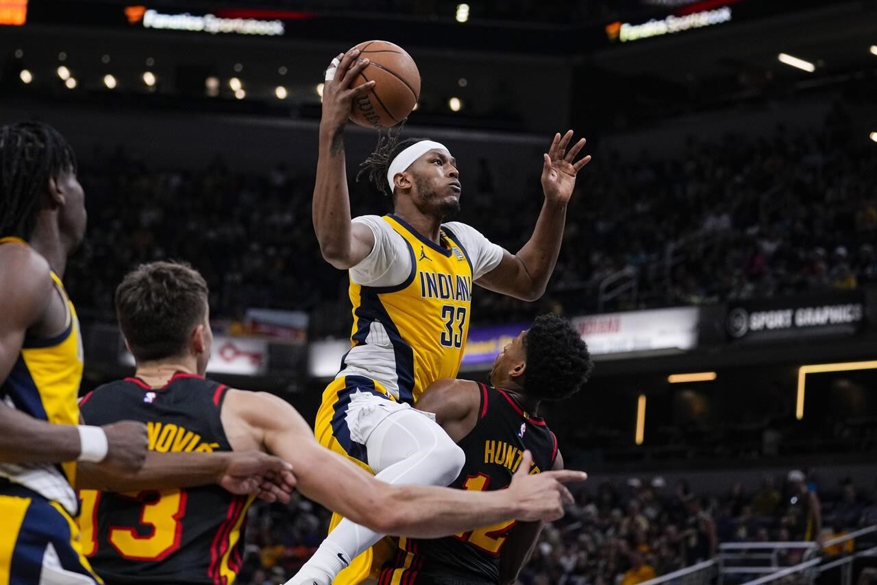 Myles Turner Scores 31, Pacers Avoid Play-in Tournament With 157-115 ...