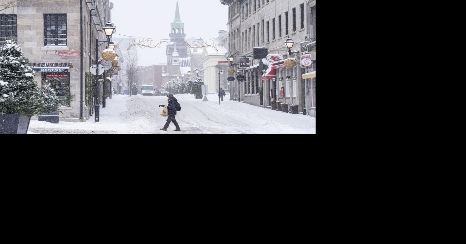 Sharp rise in 911 calls in Montreal as wintry weather hits Eastern Canada