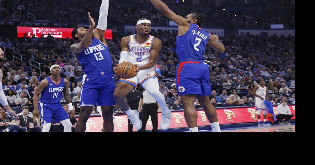 Shai Gilgeous-Alexander scores 31 points, Thunder beat Clippers 129-107