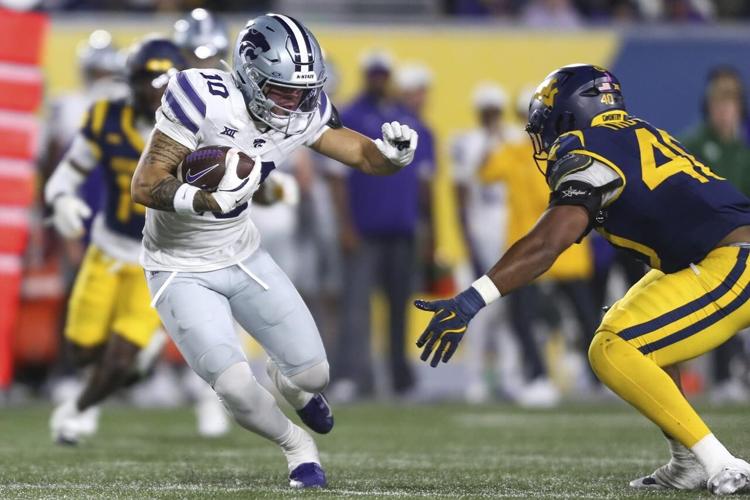 Avery Johnson throws for 3 TDs, Kansas State beats West Virginia 4518