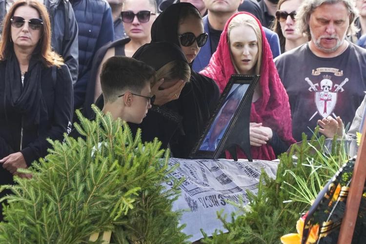 Russian mercenary boss Yevgeny Prigozhin is buried in private, ending ...