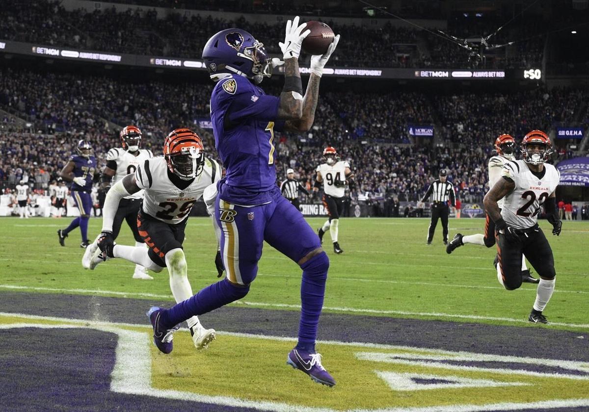 After surprise contract extension, Rashod Bateman has been productive for  the Ravens