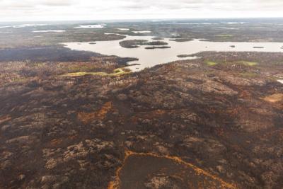 Wildfires once again halt work at Hudbay mine in northern Manitoba