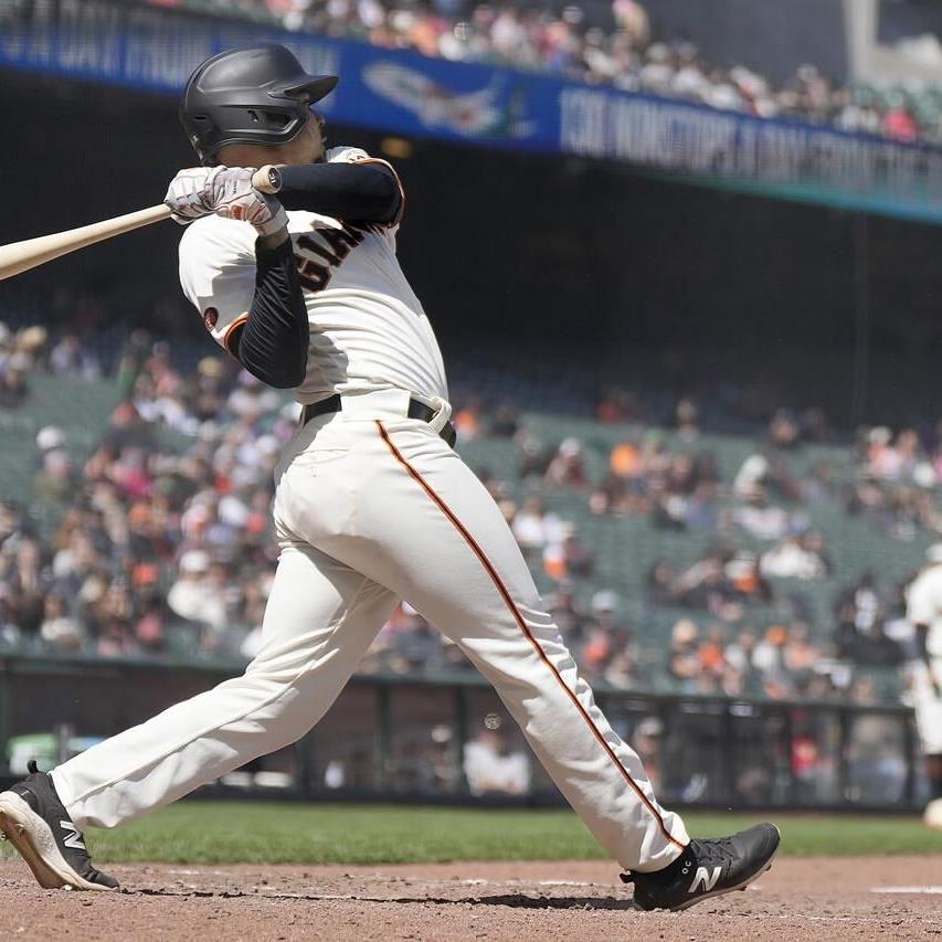 Riley Adams homers, helps Josiah Gray beat Giants