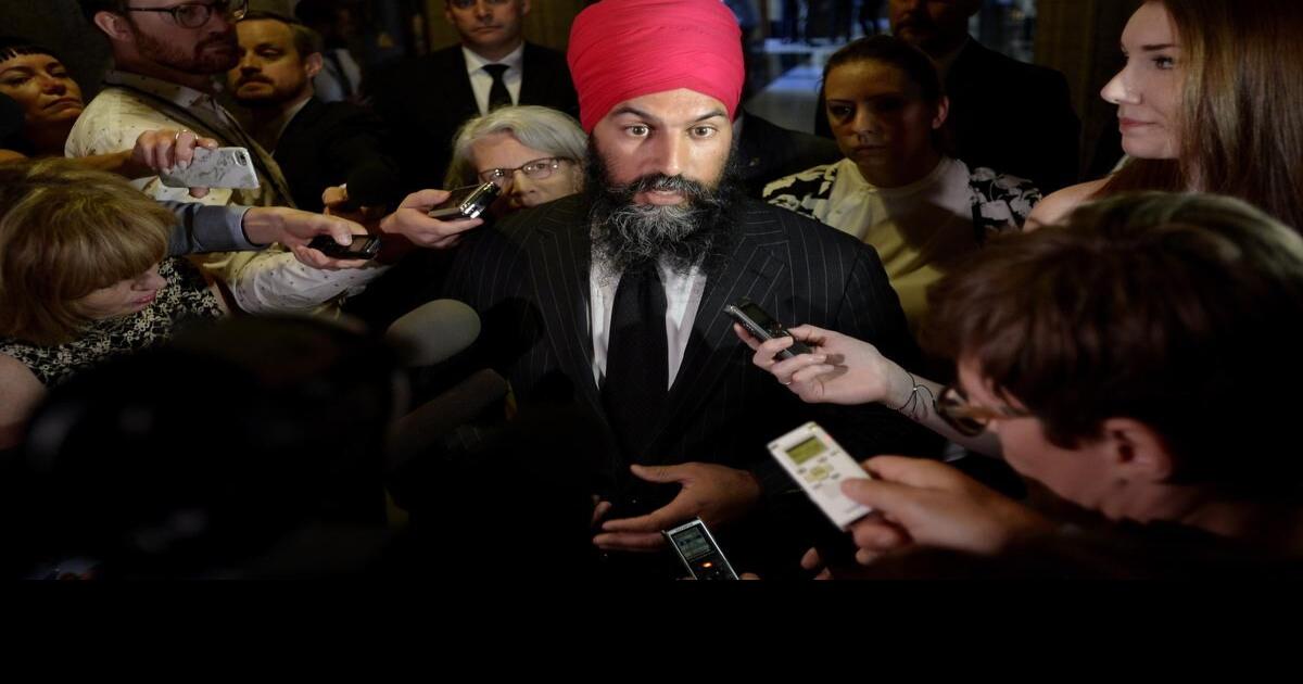 Federal NDP Leader Jagmeet Singh is refusing a salary until party