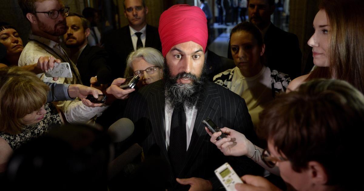 Federal NDP Leader Jagmeet Singh is refusing a salary until party