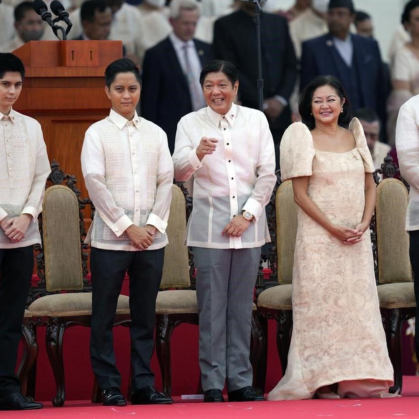 Marcos takes helm in Philippines, silent on father's abuses - Los Angeles  Times