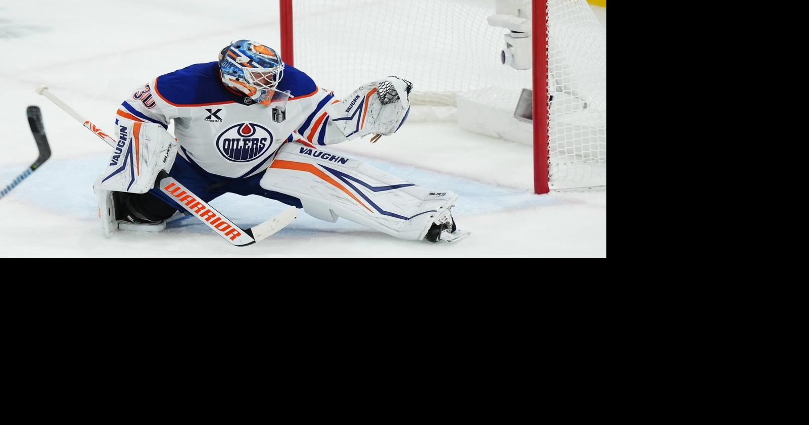 Goaltender Calvin Pickard again steps up for Oilers at crunch time
